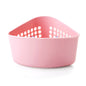 Sink Triangle Drain Basket Plastic Hanging Basket Storage Rack Kitchen Supplies Sink Suction Cup Storage Rack