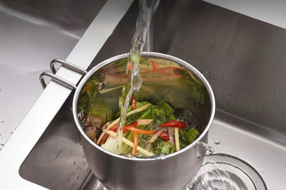 Stainless Steel Hanging Drain Basket Sink Garbage Filter Net