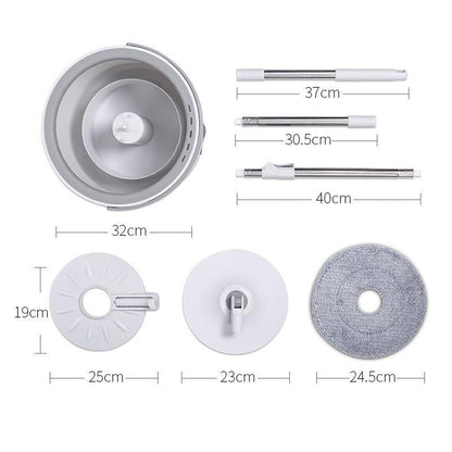 Home Sewage Separation Mop Lazy Hands-free Washing Rotation